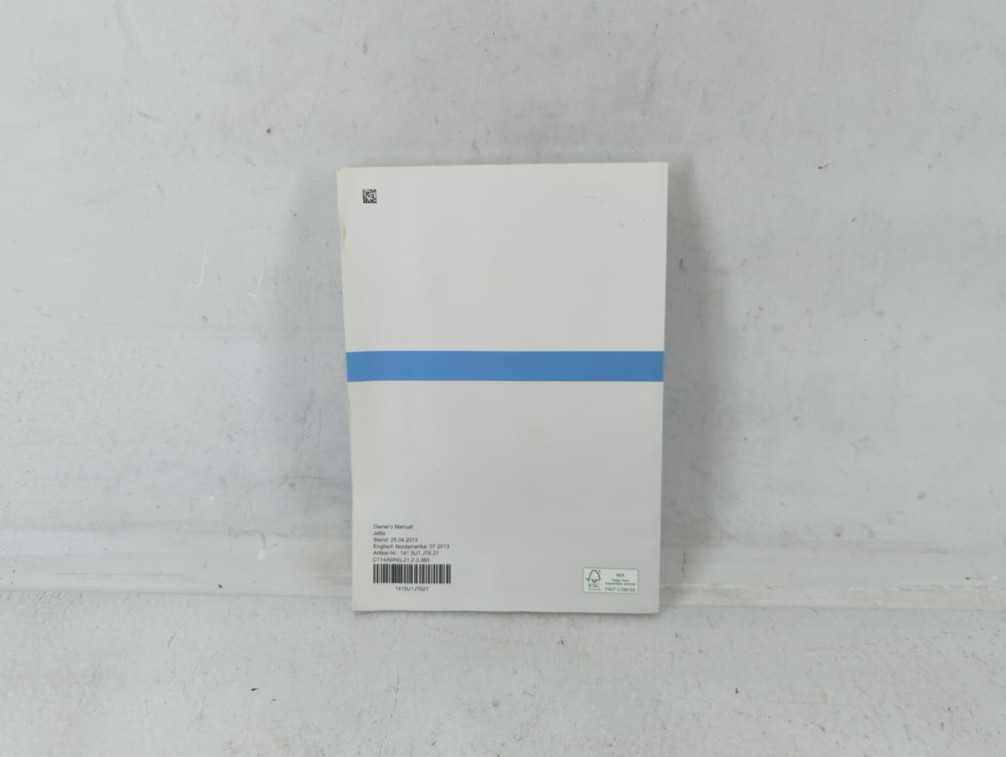 2013 Volkswagen Jetta Owners Manual Book Guide P/N:1415U1JT621 OEM Used Auto Parts - Oemusedautoparts1.com