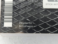 2009 Dodge Charger Owners Manual Book Guide P/N:81-226-0920 OEM Used Auto Parts - Oemusedautoparts1.com