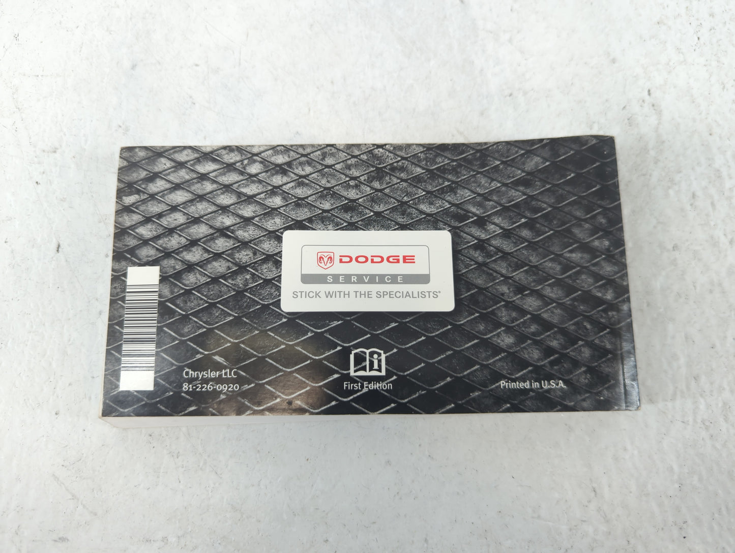 2009 Dodge Charger Owners Manual Book Guide P/N:81-226-0920 OEM Used Auto Parts - Oemusedautoparts1.com