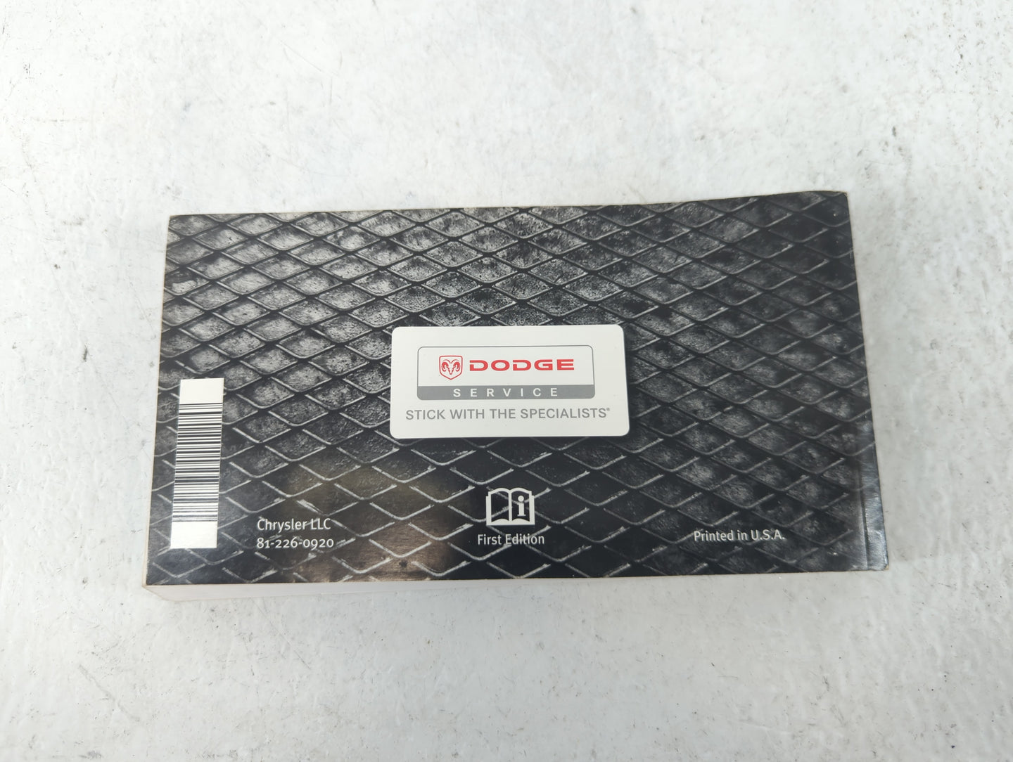 2009 Dodge Charger Owners Manual Book Guide P/N:81-226-0920 OEM Used Auto Parts - Oemusedautoparts1.com