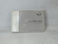 2016 Nissan Sentra Owners Manual Book Guide P/N:OM16EM 0B17U0 OEM Used Auto Parts - Oemusedautoparts1.com