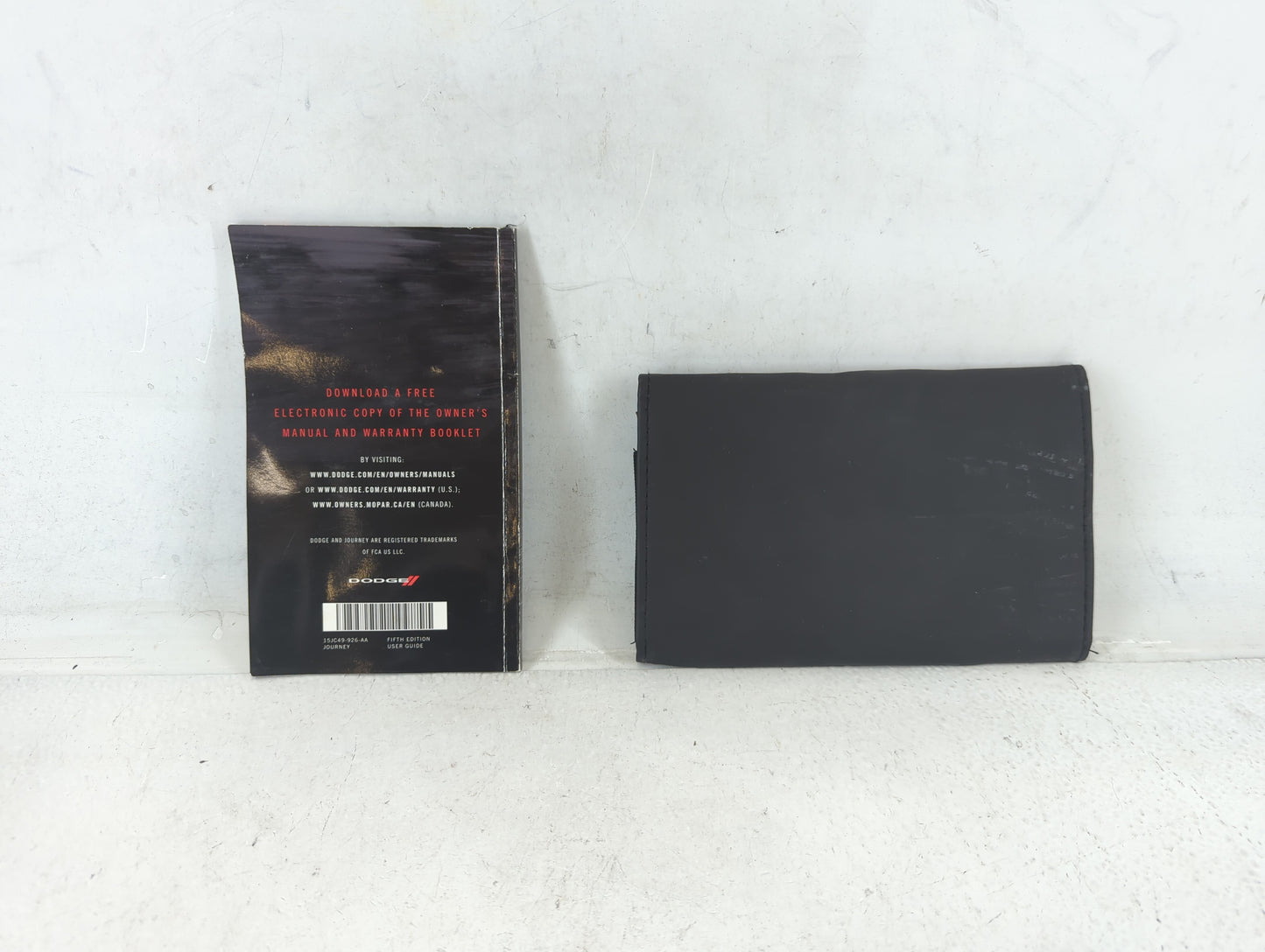 2015 Dodge Journey Owners Manual Book Guide P/N:15JC49-926-AA OEM Used Auto Parts - Oemusedautoparts1.com