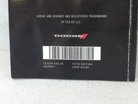 2015 Dodge Journey Owners Manual Book Guide P/N:15JC49-926-AA OEM Used Auto Parts - Oemusedautoparts1.com