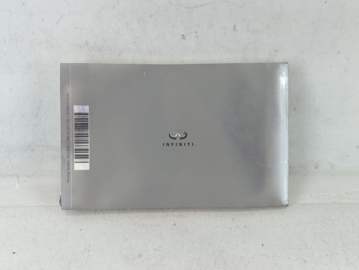 2015 Infiniti Q50 Owners Manual Book Guide P/N:OM15E0 0V37U0 OEM Used Auto Parts - Oemusedautoparts1.com