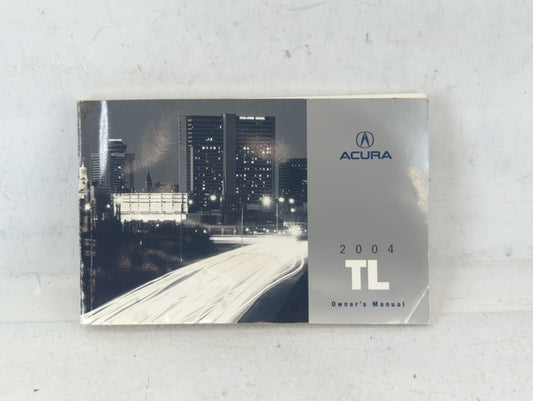 2004 Acura Tl Owners Manual Book Guide P/N:00X31-SEP-6003 31SEP600 OEM Used Auto Parts - Oemusedautoparts1.com