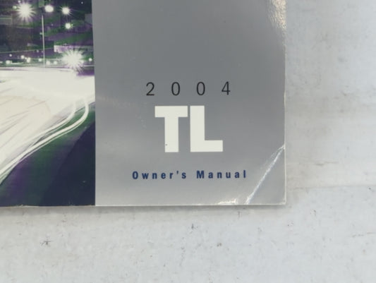 2004 Acura Tl Owners Manual Book Guide P/N:00X31-SEP-6003 31SEP600 OEM Used Auto Parts