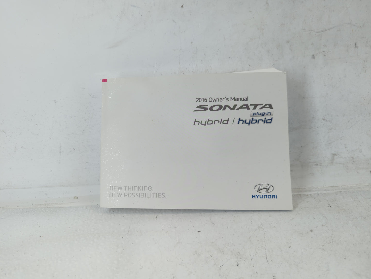 2016 Hyundai Sonata Owners Manual Book Guide P/N:GE60-EU58E OEM Used Auto Parts - Oemusedautoparts1.com