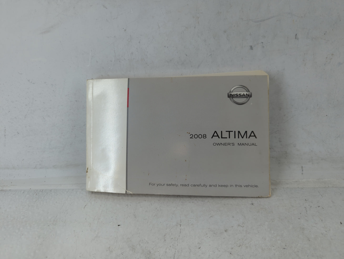 2008 Nissan Altima Owners Manual Book Guide P/N:OM8E-0L32U2 OEM Used Auto Parts - Oemusedautoparts1.com