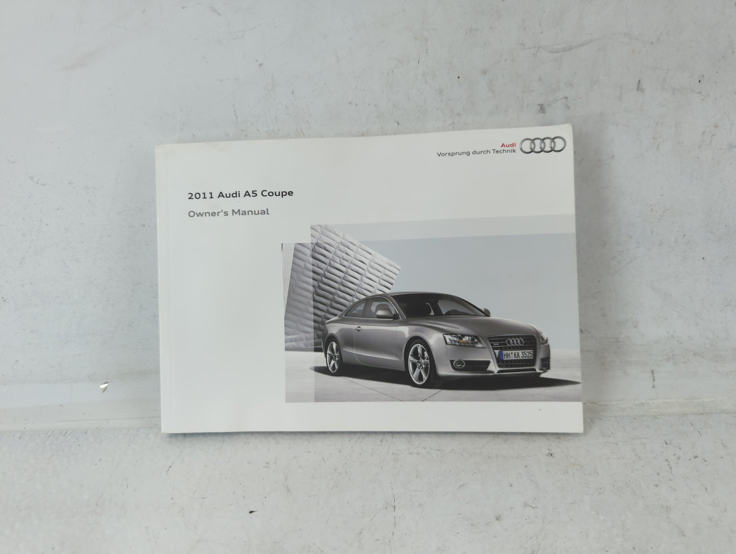 2011 Audi A5 Owners Manual Book Guide P/N:111 561 8T3 23 OEM Used Auto Parts - Oemusedautoparts1.com