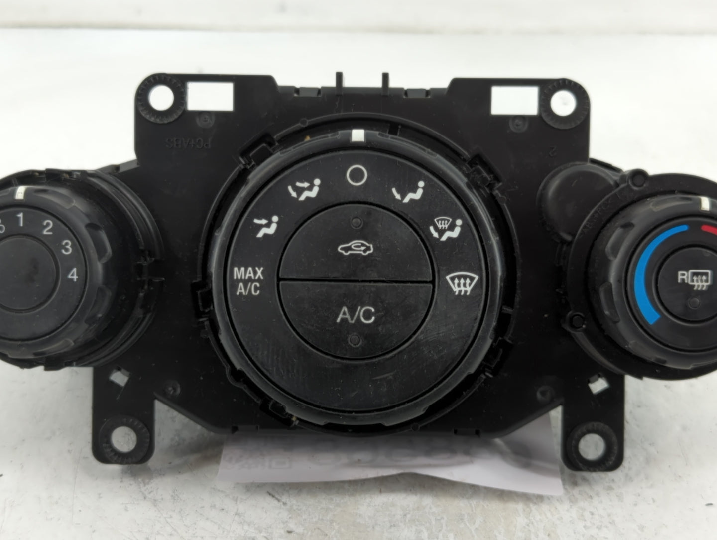 2011-2013 Ford Fiesta Climate Control Module Temperature AC/Heater Replacement P/N:AE83 19980 AH Fits Fits 2011 2012 2013 OEM Used Auto Parts - Oemusedautoparts1.com