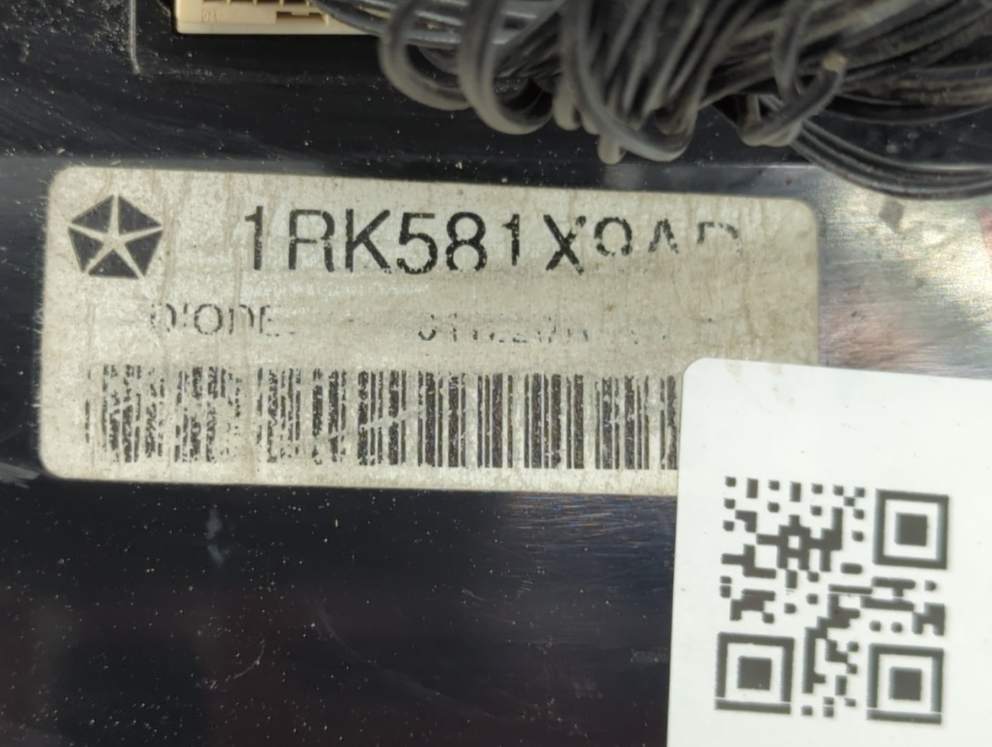 2011-2017 Dodge Journey Climate Control Module Temperature AC/Heater Replacement P/N:1RK581X9AD Fits OEM Used Auto Parts - Oemusedautoparts1.com