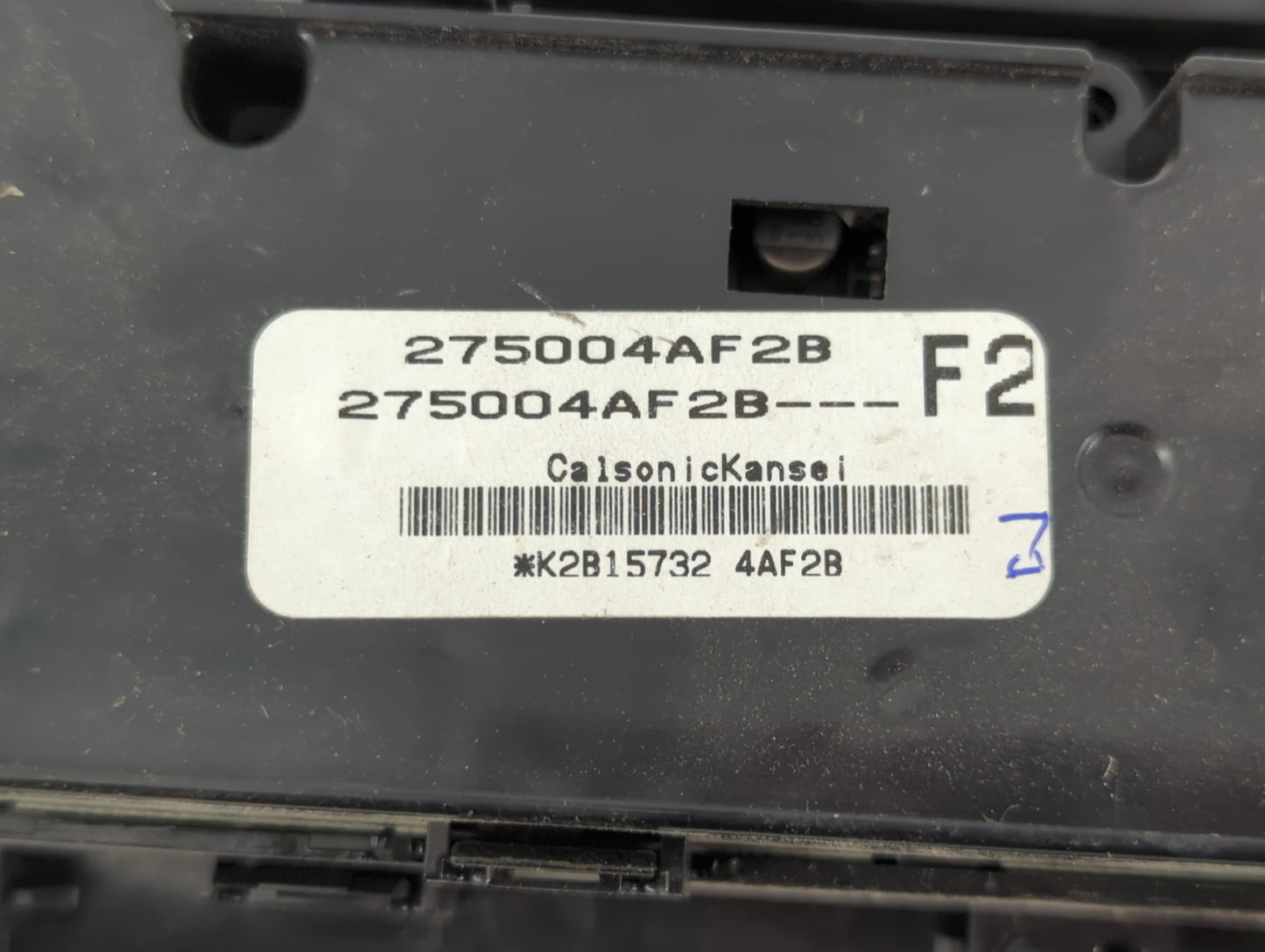 2017-2019 Nissan Sentra Climate Control Module Temperature AC/Heater Replacement P/N:275004AF2B Fits Fits 2017 2018 2019 OEM Used Auto Parts - Oemusedautoparts1.com