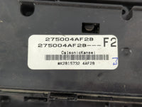 2017-2019 Nissan Sentra Climate Control Module Temperature AC/Heater Replacement P/N:275004AF2B Fits Fits 2017 2018 2019 OEM Used Auto Parts - Oemusedautoparts1.com