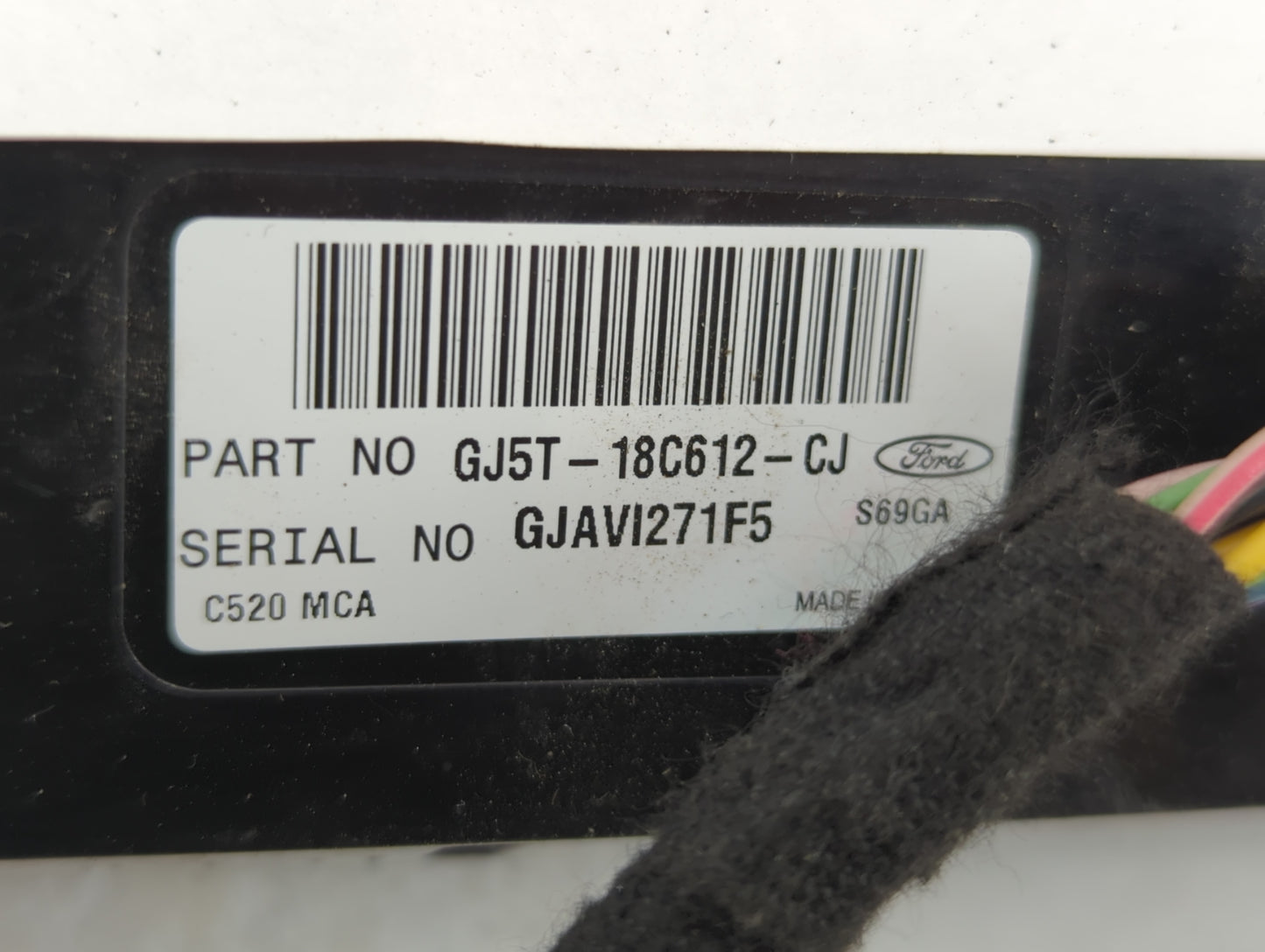 2018-2019 Ford Escape Climate Control Module Temperature AC/Heater Replacement P/N:GJ5T-18C612-CJ Fits Fits 2018 2019 OEM Used Auto Parts - Oemusedautoparts1.com