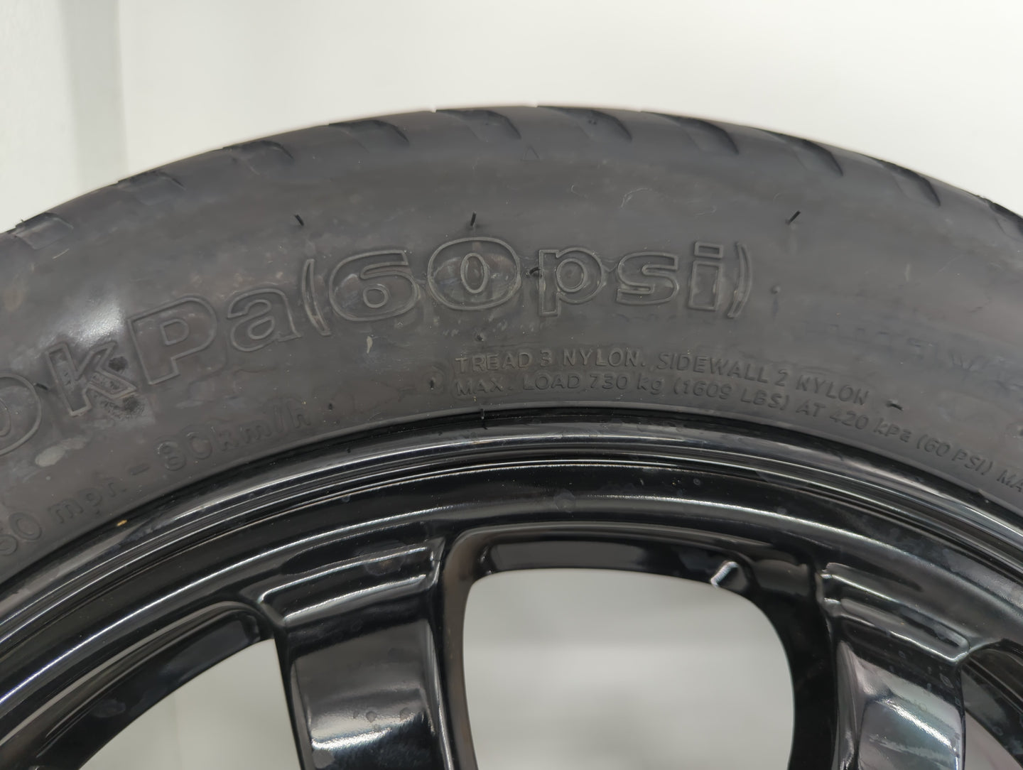 2005 Hyundai Elantra Spare Donut Tire Wheel Rim Oem - Oemusedautoparts1.com