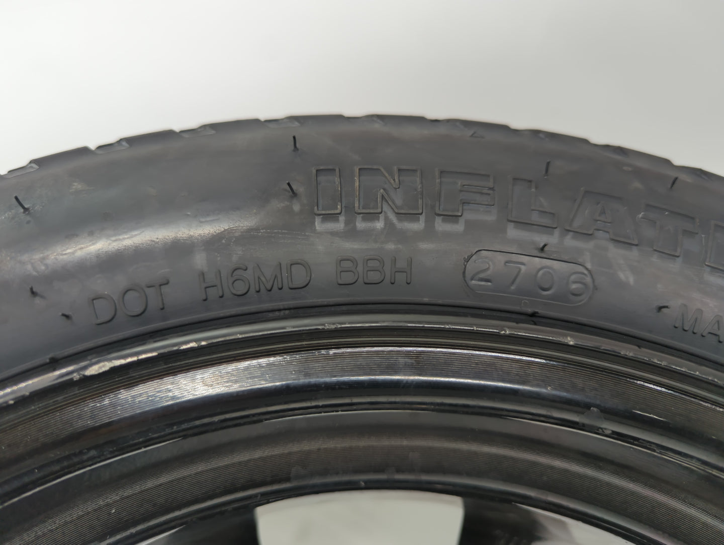 2005 Hyundai Elantra Spare Donut Tire Wheel Rim Oem - Oemusedautoparts1.com