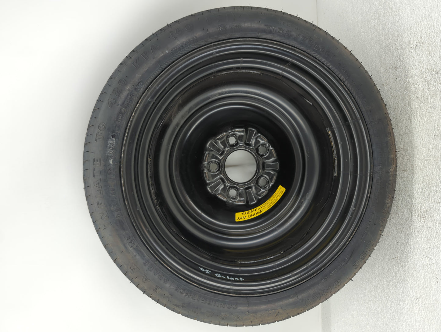 2002-2012 Mitsubishi Galant Spare Donut Tire Wheel Rim Oem - Oemusedautoparts1.com