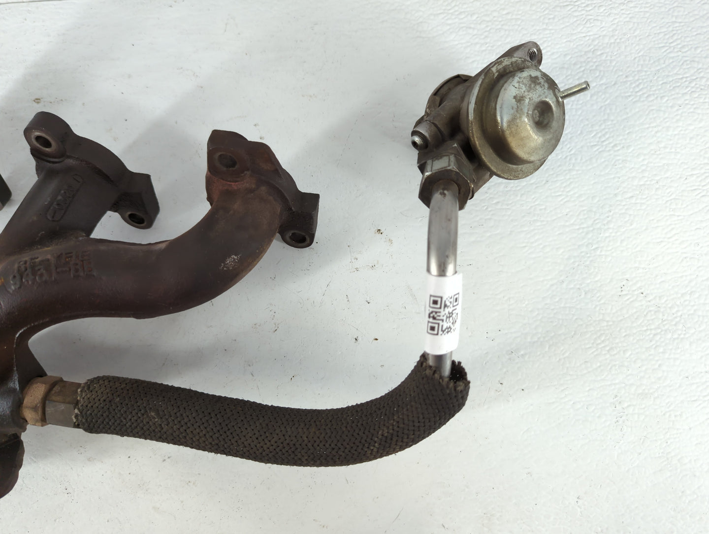 1971 Ford Mustang Turbocharger Exhaust Manifold With Turbo Charger - Oemusedautoparts1.com