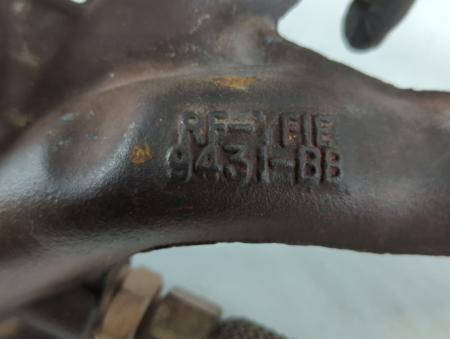 1971 Ford Mustang Turbocharger Exhaust Manifold With Turbo Charger - Oemusedautoparts1.com