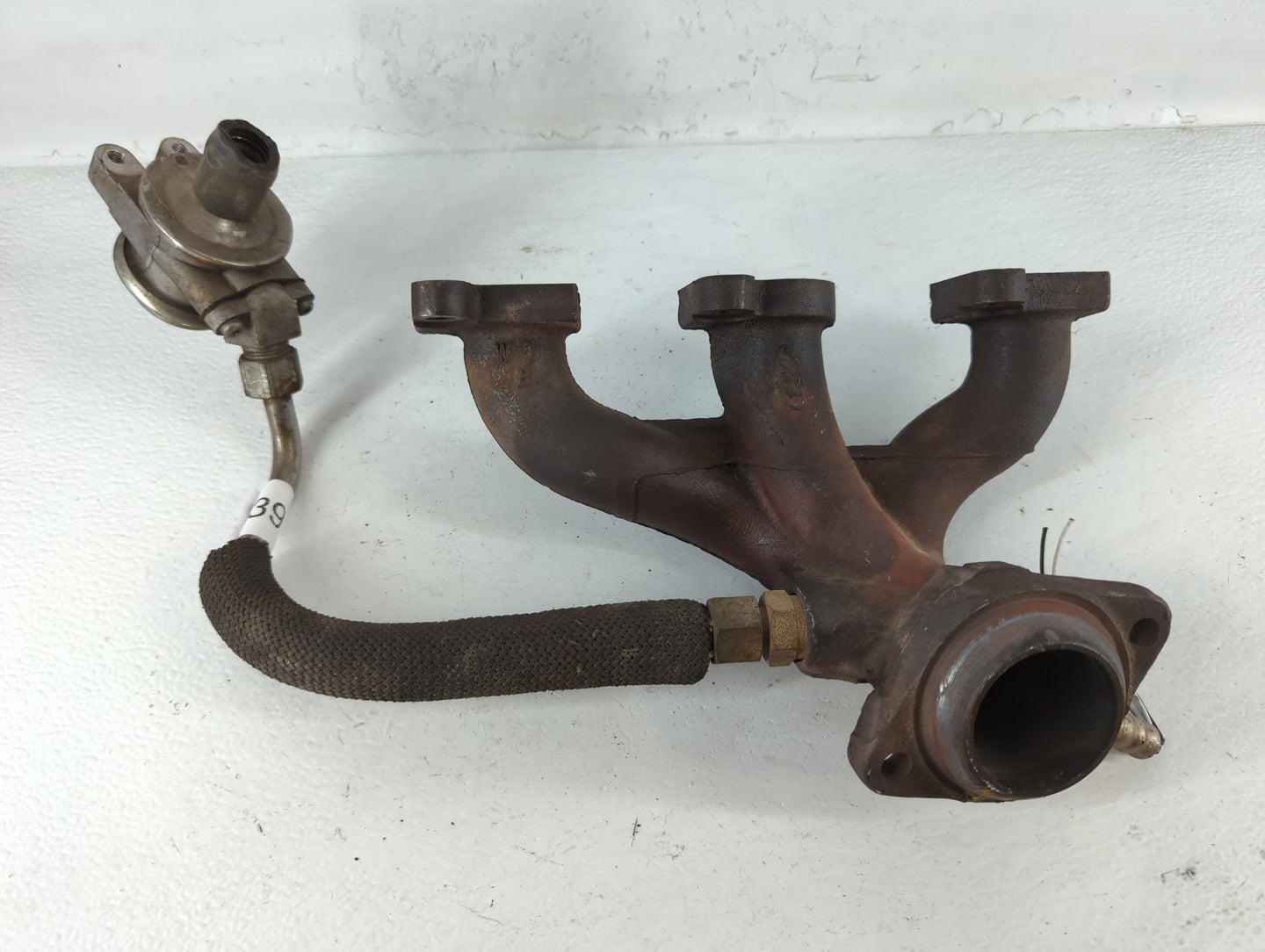 1971 Ford Mustang Turbocharger Exhaust Manifold With Turbo Charger - Oemusedautoparts1.com