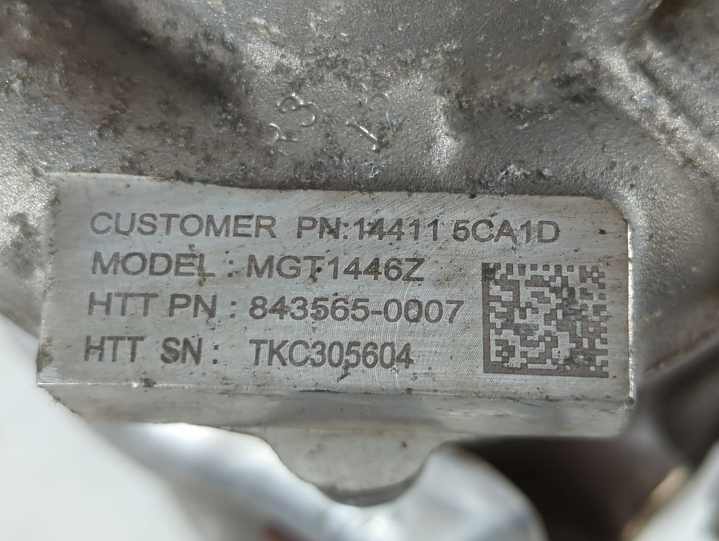 2017 Infiniti Q60 Turbocharger Turbo Charger Super Charger Supercharger - Oemusedautoparts1.com