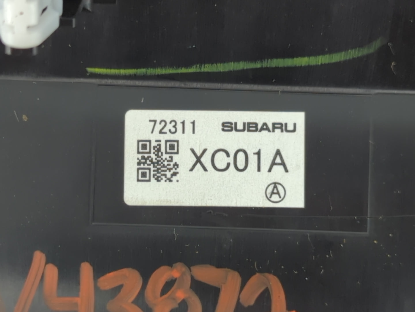 2020 Subaru Ascent Climate Control Module Temperature AC/Heater Replacement P/N:XC01A 72311 Fits OEM Used Auto Parts - Oemusedautoparts1.com