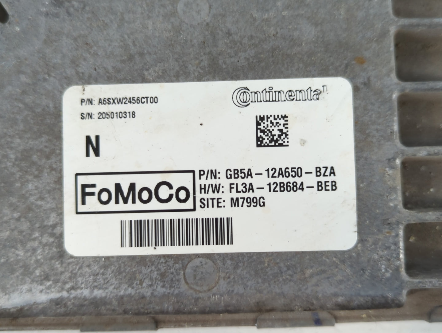 2016-2019 Ford Explorer PCM Engine Control Computer ECU ECM PCU OEM P/N:GB5A-12A650-BZA Fits Fits 2015 2016 2017 2018 2019 OEM Used Auto Parts - Oemusedautoparts1.com
