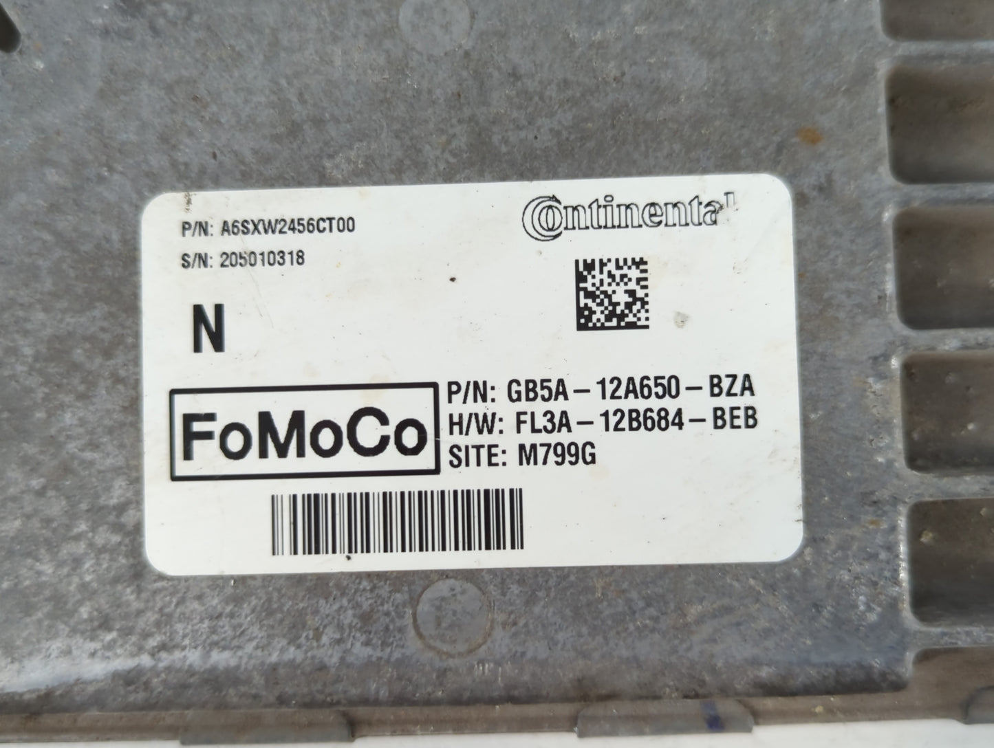 2016-2019 Ford Explorer PCM Engine Control Computer ECU ECM PCU OEM P/N:GB5A-12A650-BZA Fits Fits 2015 2016 2017 2018 2019 OEM Used Auto Parts - Oemusedautoparts1.com