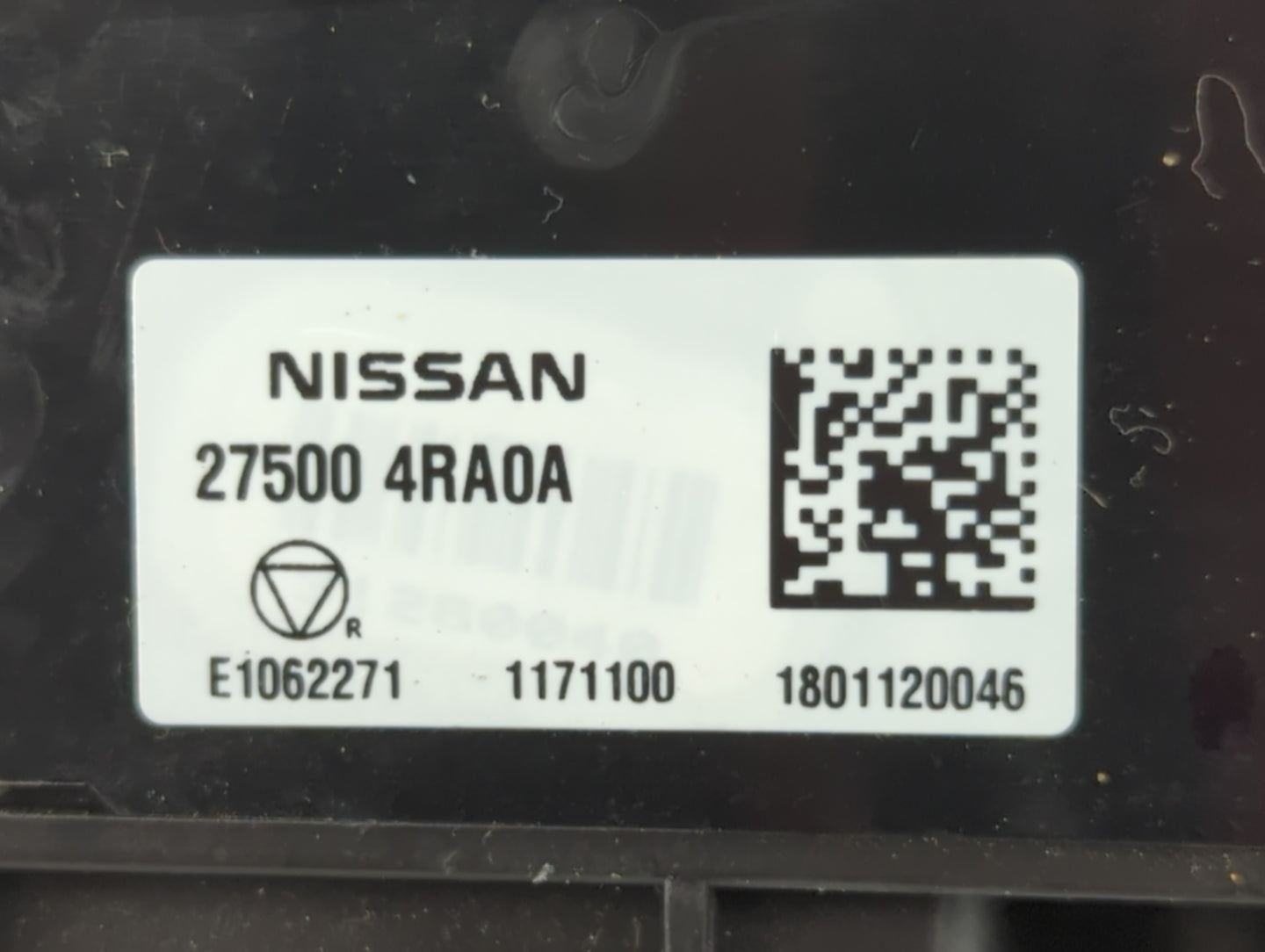2016-2021 Nissan Maxima Climate Control Module Temperature AC/Heater Replacement P/N:E1062271 27500 4RA0A Fits OEM Used Auto Parts - Oemusedautoparts1.com