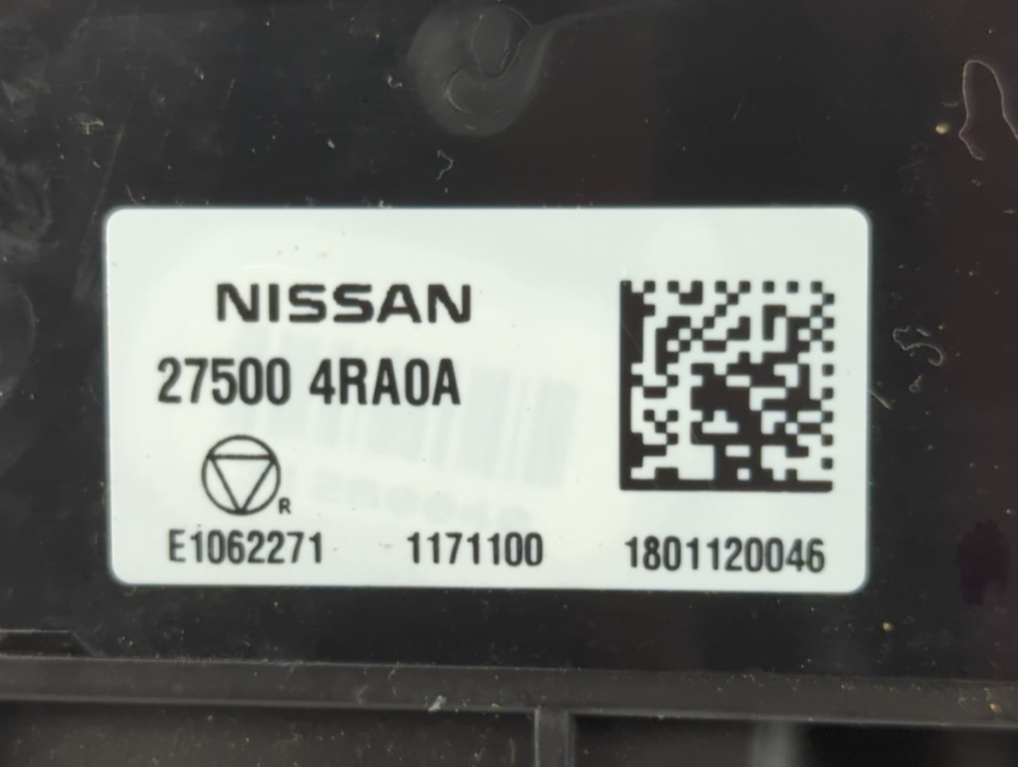 2016-2021 Nissan Maxima Climate Control Module Temperature AC/Heater Replacement P/N:E1062271 27500 4RA0A Fits OEM Used Auto Parts - Oemusedautoparts1.com
