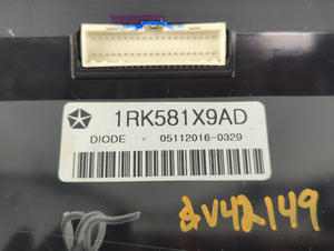 2011-2017 Dodge Journey Climate Control Module Temperature AC/Heater Replacement P/N:05112016-0329 1RK581X9AD Fits OEM Used Auto Parts