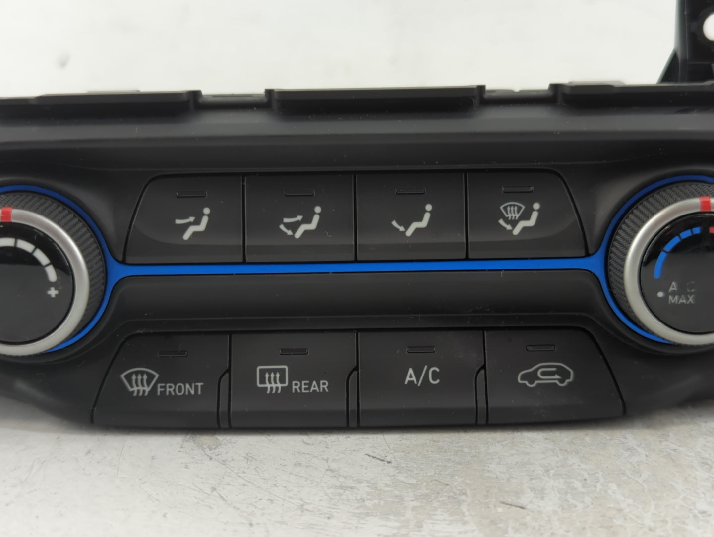 2019-2020 Hyundai Veloster Climate Control Module Temperature AC/Heater Replacement P/N:C20037-3430 JS MTC Fits Fits 2019 2020 OEM Used Auto Parts - Oemusedautoparts1.com