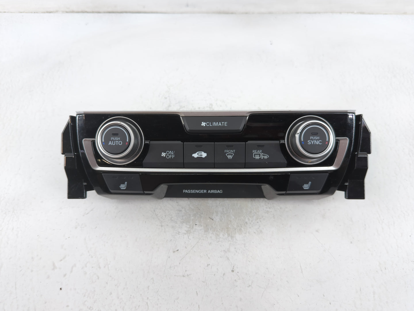 2016-2018 Honda Civic Climate Control Module Temperature AC/Heater Replacement P/N:79600TBAA611M1 Fits Fits 2016 2017 2018 OEM Used Auto Parts - Oemusedautoparts1.com