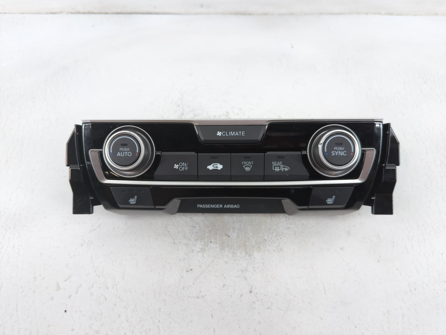 2016-2018 Honda Civic Climate Control Module Temperature AC/Heater Replacement P/N:79600TBAA611M1 Fits Fits 2016 2017 2018 OEM Used Auto Parts - Oemusedautoparts1.com