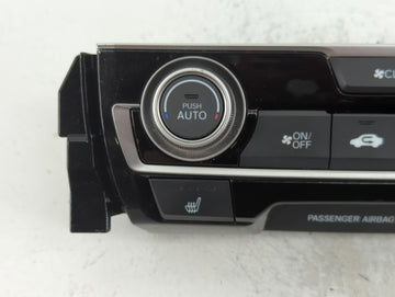 2016-2018 Honda Civic Climate Control Module Temperature AC/Heater Replacement P/N:79600TBAA611M1 Fits Fits 2016 2017 2018 OEM Used Auto Parts