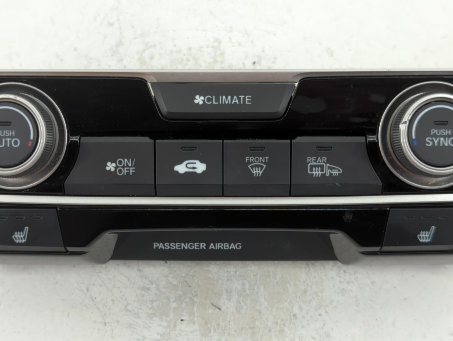 2016-2018 Honda Civic Climate Control Module Temperature AC/Heater Replacement P/N:79600TBAA611M1 Fits Fits 2016 2017 2018 OEM Used Auto Parts - Oemusedautoparts1.com