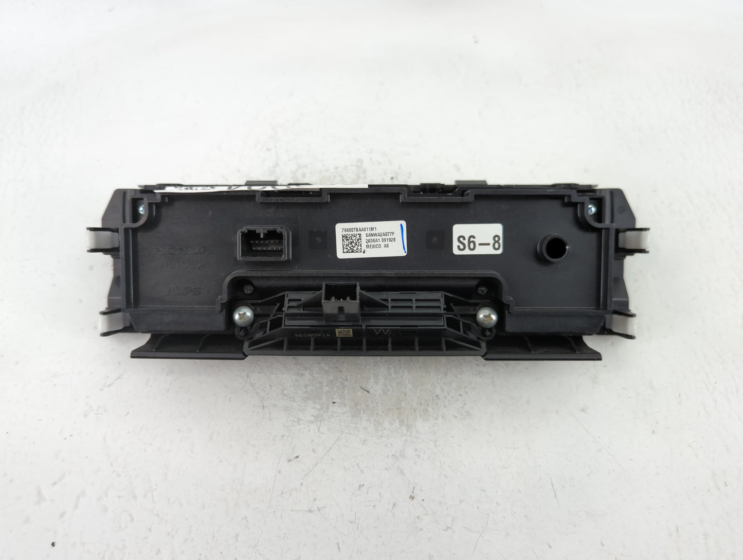 2016-2018 Honda Civic Climate Control Module Temperature AC/Heater Replacement P/N:79600TBAA611M1 Fits Fits 2016 2017 2018 OEM Used Auto Parts - Oemusedautoparts1.com