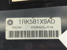 2011-2017 Dodge Journey Climate Control Module Temperature AC/Heater Replacement P/N:1RK581X9AD Fits OEM Used Auto Parts