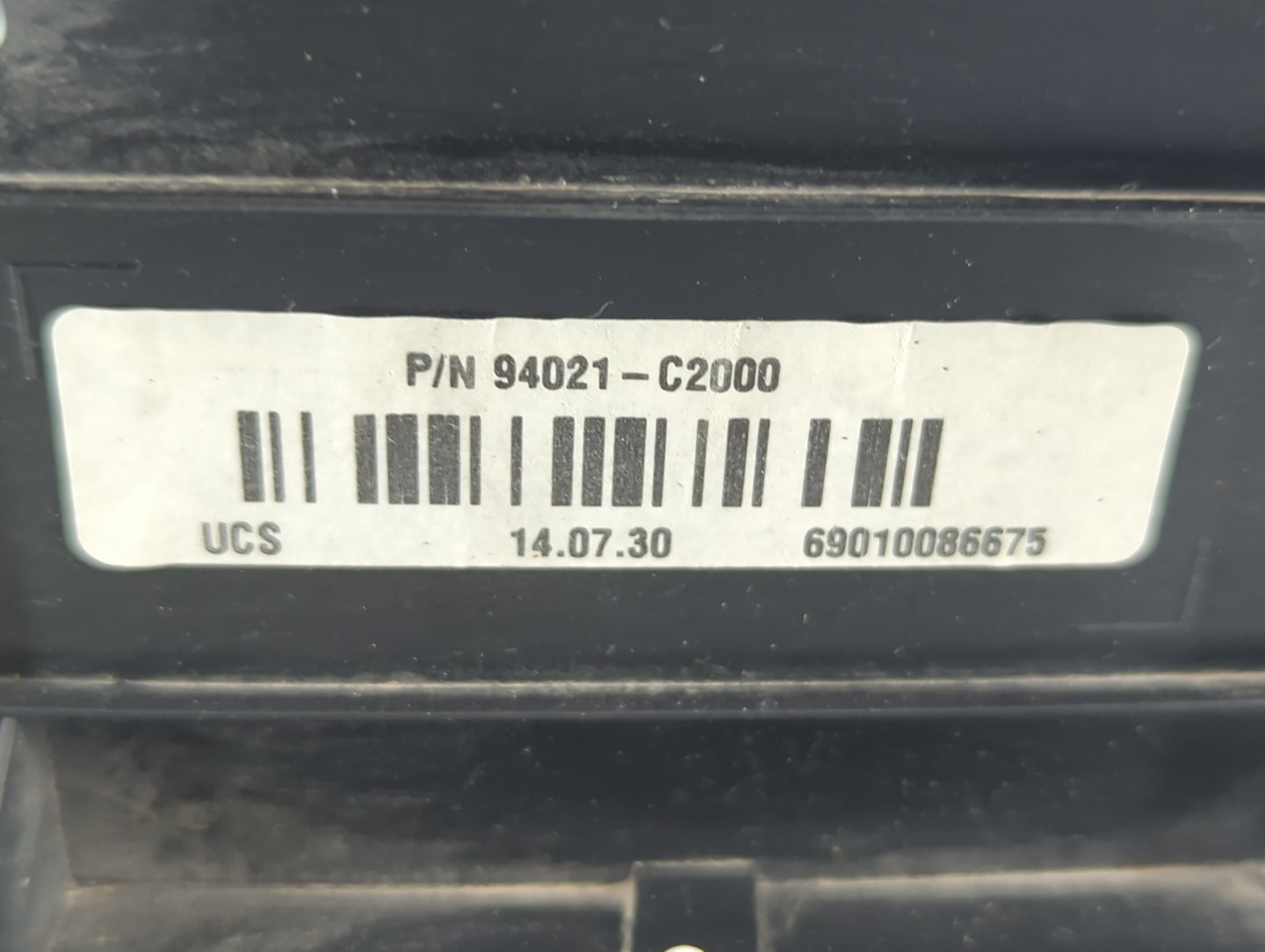 2015 Hyundai Sonata Instrument Cluster Speedometer Gauges P/N:94021-C2000 Fits OEM Used Auto Parts - Oemusedautoparts1.com