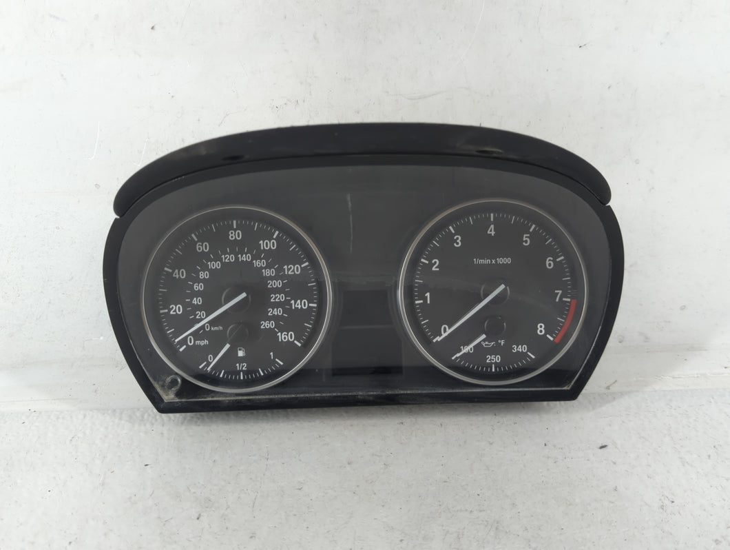 2007-2013 Bmw 335i Instrument Cluster Speedometer Gauges P/N:971 001 265 9168354-01 Fits OEM Used Auto Parts