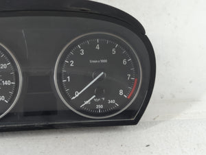 2007-2013 Bmw 335i Instrument Cluster Speedometer Gauges P/N:971 001 265 9168354-01 Fits OEM Used Auto Parts