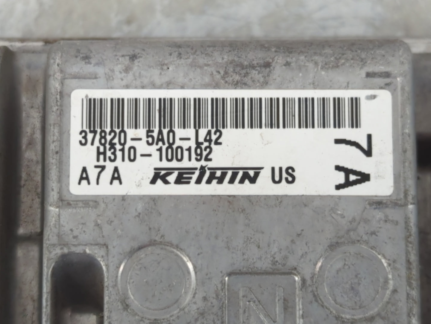 2016-2017 Honda Accord PCM Engine Control Computer ECU ECM PCU OEM P/N:H310-100192 37820-5A0-L42 Fits Fits 2016 2017 OEM Used Auto Parts - Oemusedautoparts1.com