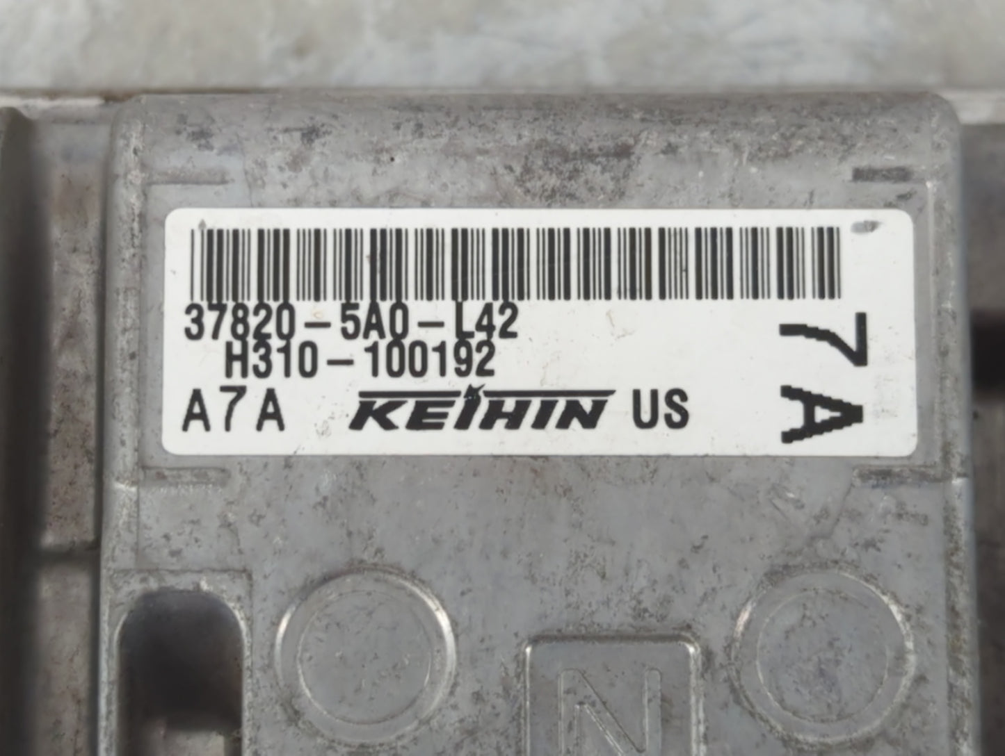2016-2017 Honda Accord PCM Engine Control Computer ECU ECM PCU OEM P/N:H310-100192 37820-5A0-L42 Fits Fits 2016 2017 OEM Used Auto Parts - Oemusedautoparts1.com