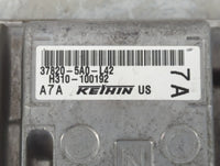 2016-2017 Honda Accord PCM Engine Control Computer ECU ECM PCU OEM P/N:H310-100192 37820-5A0-L42 Fits Fits 2016 2017 OEM Used Auto Parts - Oemusedautoparts1.com