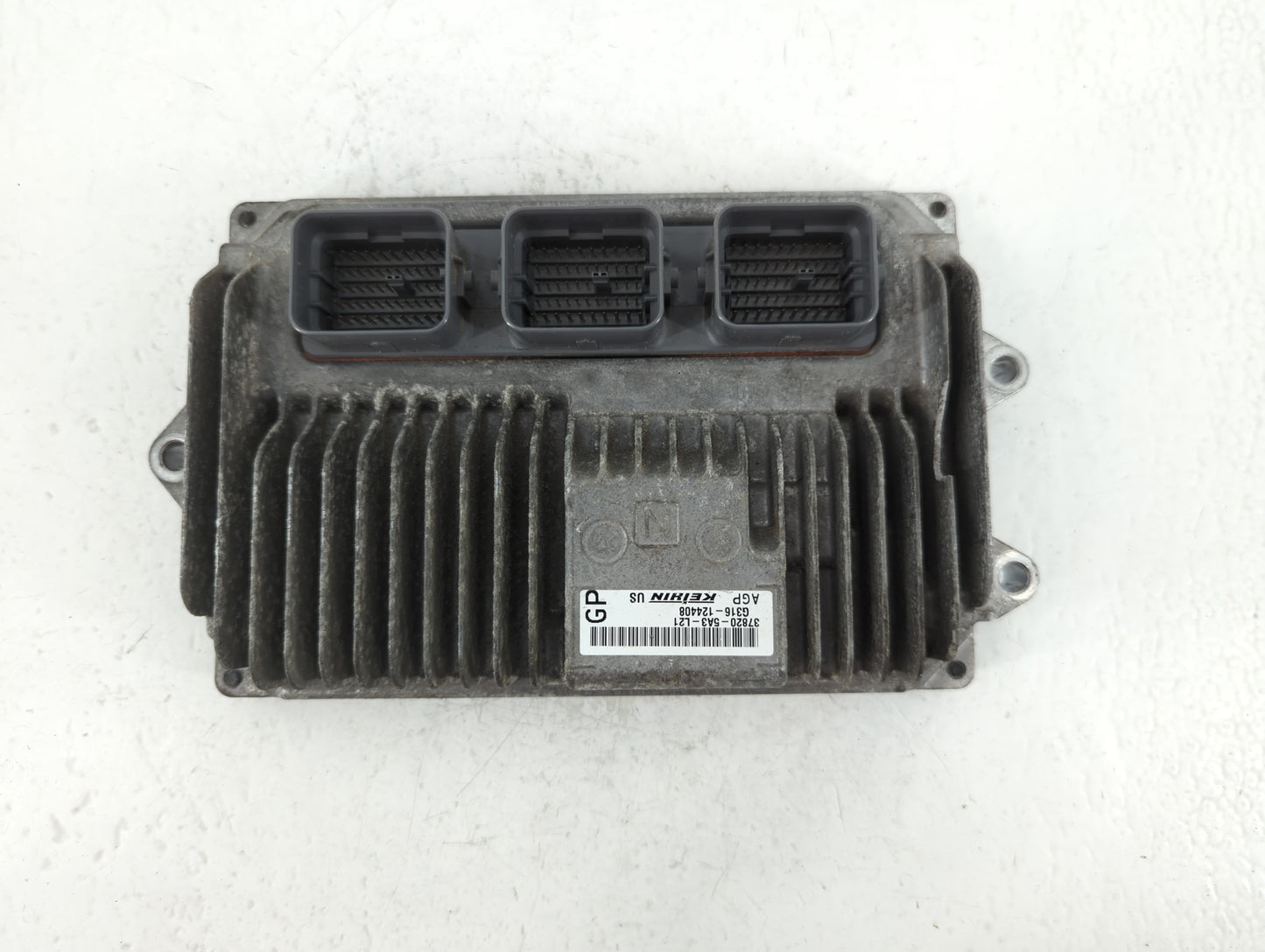 2014 Honda Accord PCM Engine Control Computer ECU ECM PCU OEM P/N:G316-124408 37820-5A3-L21 Fits OEM Used Auto Parts - Oemusedautoparts1.com