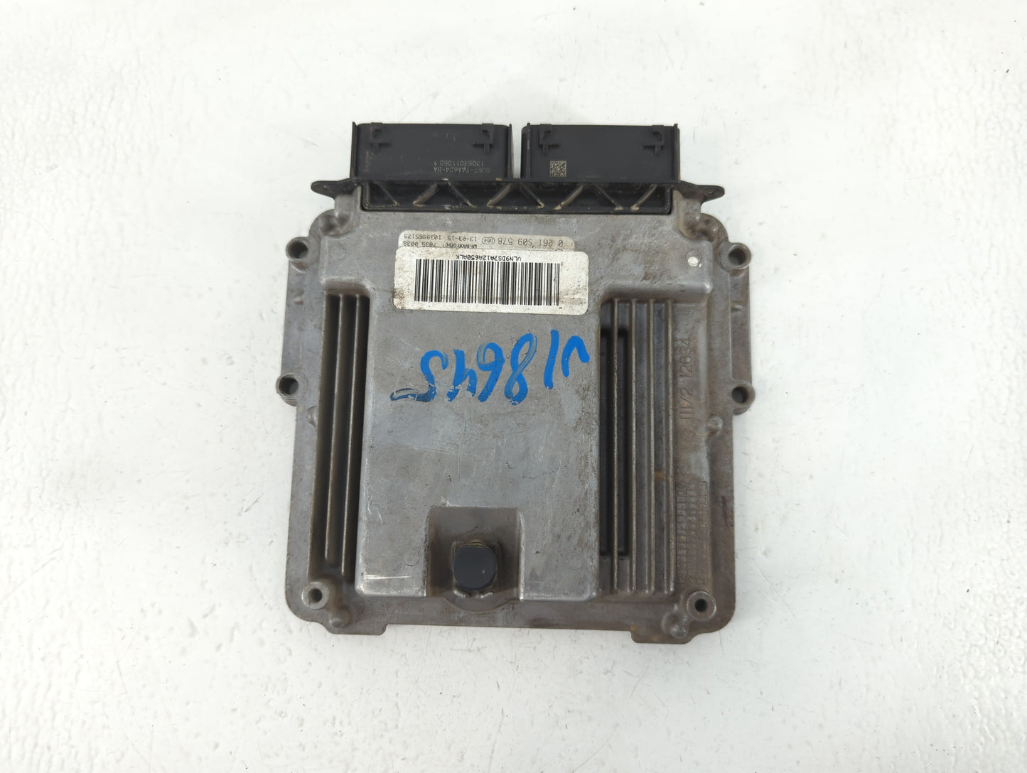 2013 Ford Fusion PCM Engine Control Computer ECU ECM PCU OEM P/N:1039S65179 0 261 S09 578 Fits OEM Used Auto Parts - Oemusedautoparts1.com