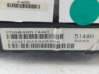 2011-2014 Chrysler 200 Instrument Cluster Speedometer Gauges P/N:P56046514AH Fits Fits 2011 2012 2013 2014 OEM Used Auto Parts - Oemusedautoparts1.com