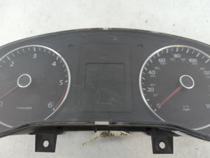 2011-2012 Volkswagen Jetta Instrument Cluster Speedometer Gauges P/N:ZYS-00017 5C6920 951A Fits Fits 2011 2012 OEM Used Auto Parts