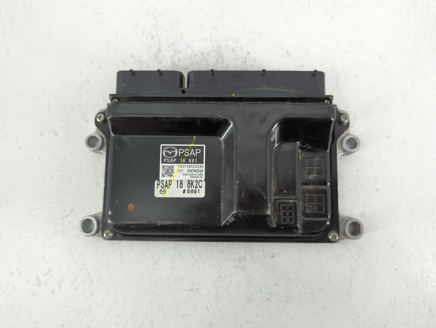 2017-2018 Mazda 3 PCM Engine Control Computer ECU ECM PCU OEM P/N:PSAP 18 881 Fits Fits 2017 2018 OEM Used Auto Parts - Oemusedautoparts1.com