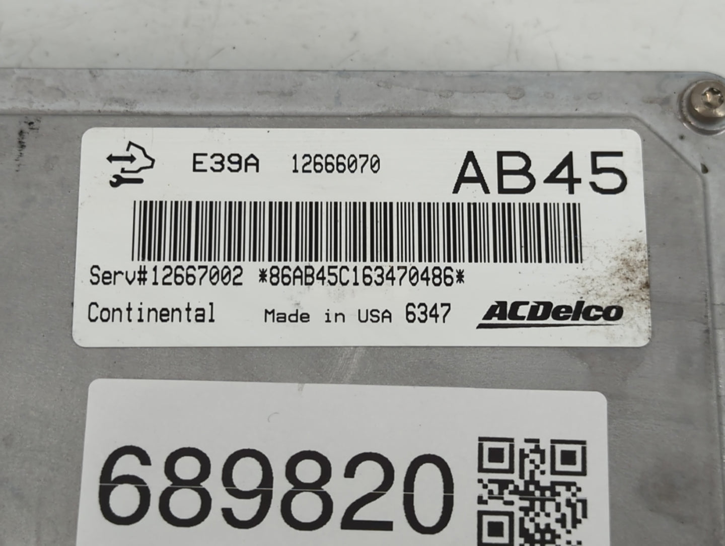 2017-2019 Cadillac Xts PCM Engine Control Computer ECU ECM PCU OEM P/N:12667002 12666070 Fits Fits 2017 2018 2019 2020 OEM Used Auto Parts - Oemusedautoparts1.com
